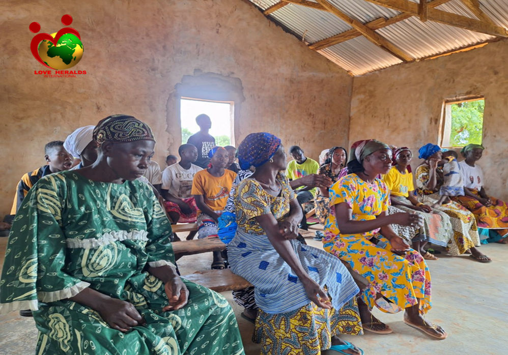 leaders training session in Northern Ghana