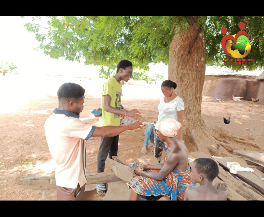 House to house evangelism in One North community