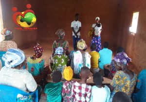 Fellowship meeting in one community