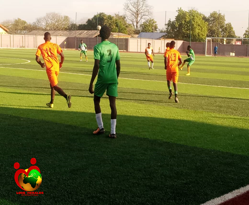 Sports outreach in Northern Ghana