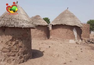 House huts in Northern Ghana