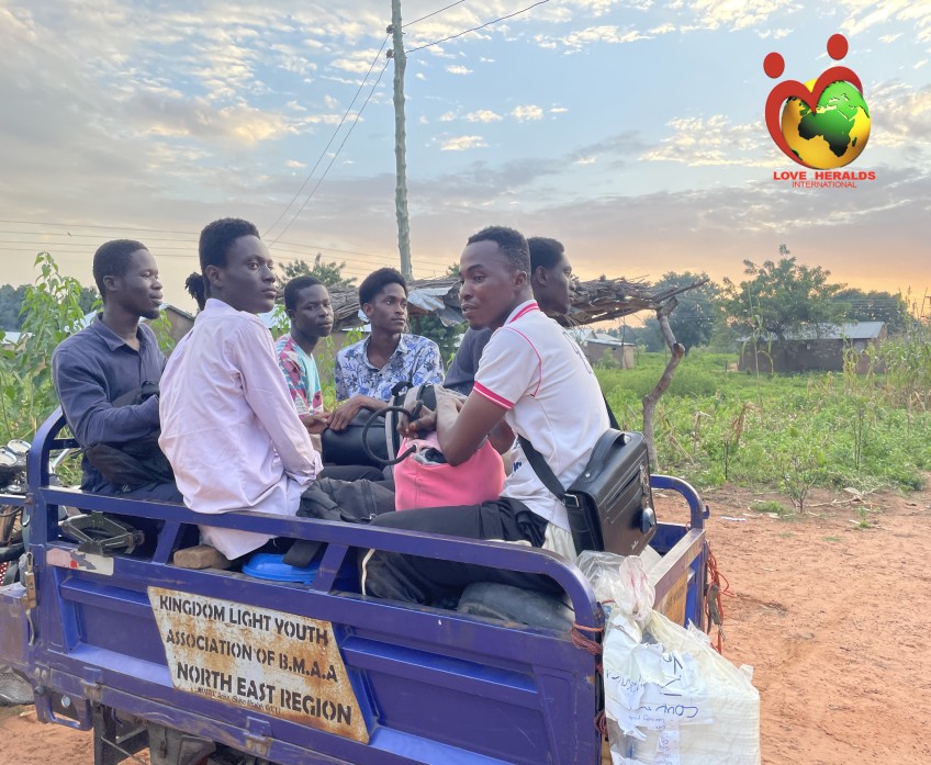Volunteers moving into the communities