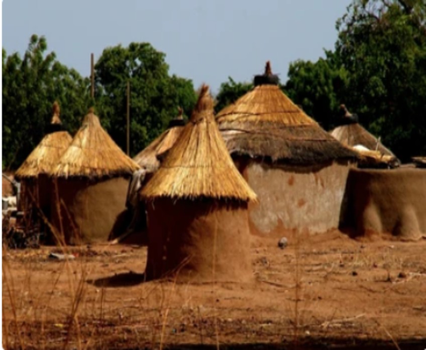 Community hut houses