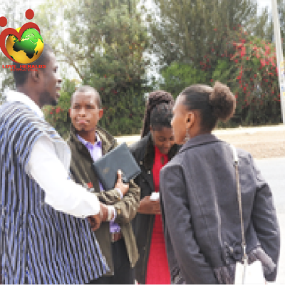 One on one campus outreach in Kenya
